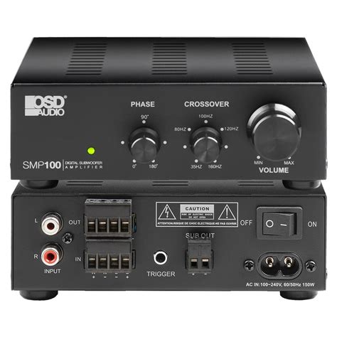 SMP100 100W Mono Subwoofer Amplifier | Outdoor Speaker Depot