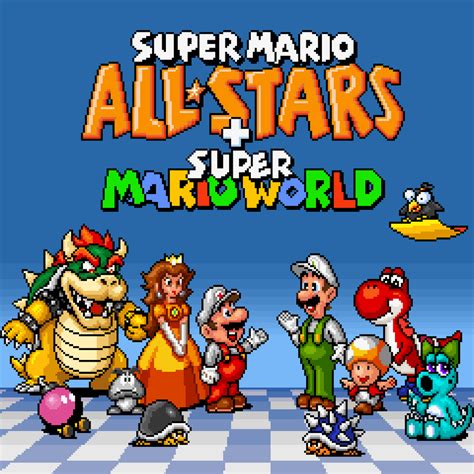 Super Mario All-Stars + Super Mario World 2 by BLZofOZZ on DeviantArt