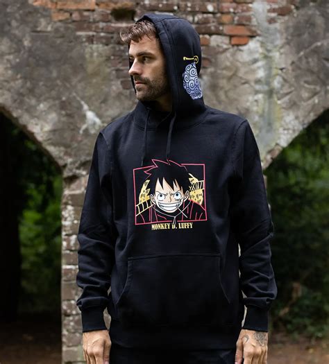 Printed Luffy Hoodie - ReskDstroy