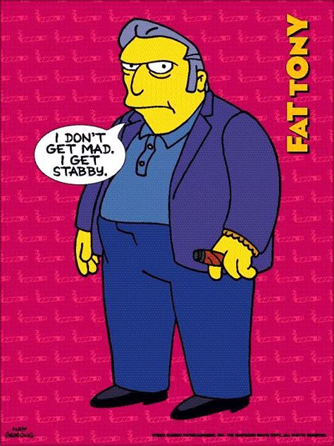 Fat Tony Simpsons Quotes. QuotesGram