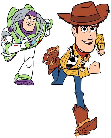 Buzz and Woody | Woody toy story, Toy story buzz, Disney cartoons