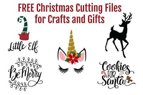 Cute and Not Boring Free Christmas SVG Files - You Will Use These!