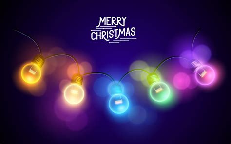 Merry Christmas With Lights Wallpapers - Wallpaper Cave