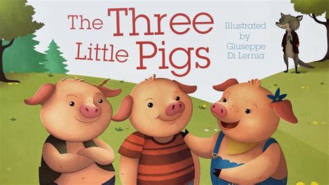 The Three Little Pigs - Read aloud in fullscreen with music and sound ...