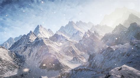 Snow Mountain Wallpaper