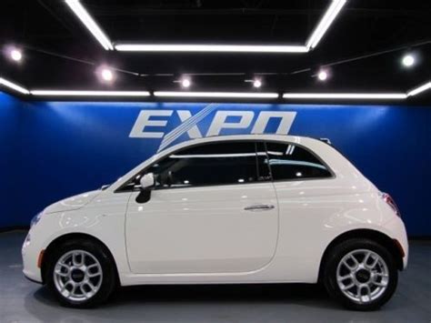 Purchase used FIAT 500 POP CONVERTIBLE AUTOMATIC TRANS in Houston ...