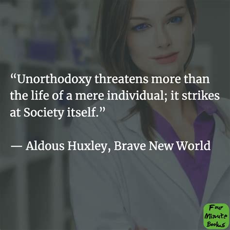 Brave New World Quotes About Society