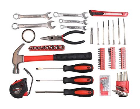 Nice Tool Set 148 Pieces Hammer Screwdrivers Pliers Measuring Tape ...