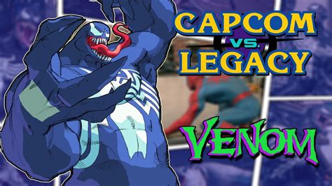 Venom Character Moveset History - Capcom Vs. Legacy - YouTube