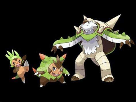 Chespin evolution line | Pokémon Amino