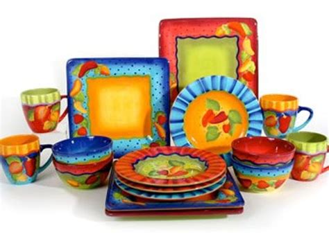 7 Cool Dinner Sets ... | Mexican kitchen decor, Dinner sets, Stoneware ...