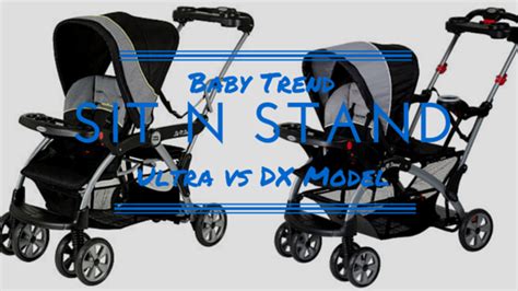 Difference Between Baby Trend Sit Stand Ultra Stroller and the DX Model ...