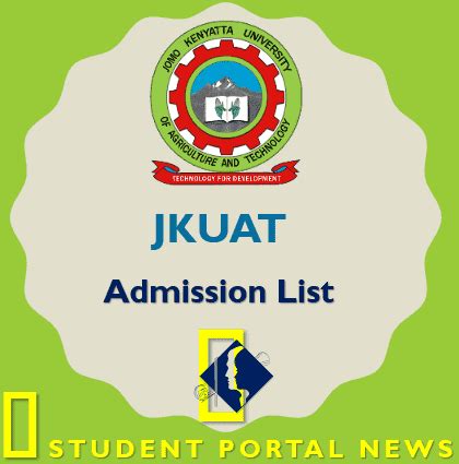 JKUAT Admission List 2024 : Confirm Your Admission Number