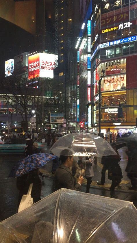 Rainy street | Rainy street, Tokyo, Japan