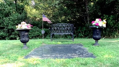 charles bronson's grave brownsville vermont july Stock Footage Video ...