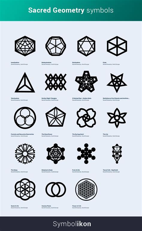 Sacred geometry symbols and meanings - hromrecycle