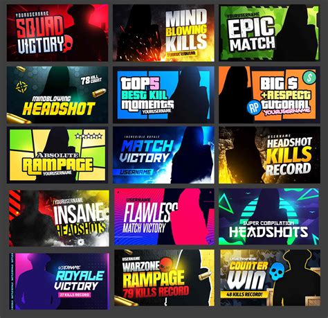 Free 15 + Best Gaming YouTube Thumbnail For PUBG & GTA & Other Psd Pack ...