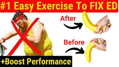 #1 Easy Exercise to Fix Erectile Dysfunction (And Boost Performance ...