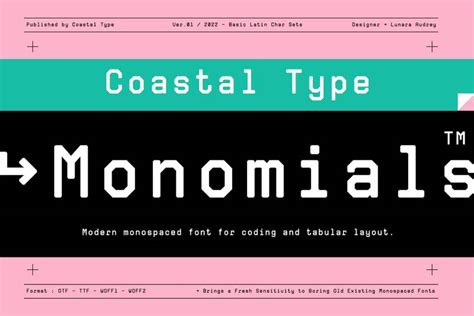 34 Cool Bold Monospace Fonts (Evenly Spaced Fonts) | Envato Tuts+