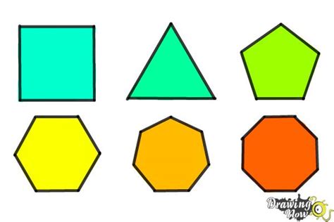 How to Draw Geometric Shapes - DrawingNow