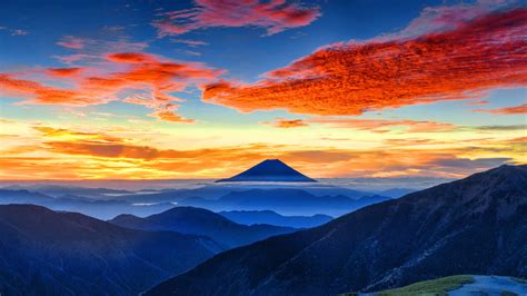 1920x1080 Resolution Mount Fuji 4K 1080P Laptop Full HD Wallpaper ...