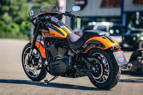 Thunderbike Orangeglide | H-D Softail Sport Glide FLSB Umbau