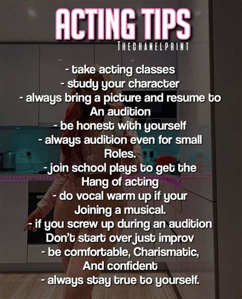 Acting quotes, Acting monologues, Acting tips