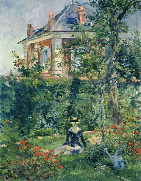 A Garden Nook at Bellevue · Edouard Manet · Stiftung Sammlung E.G. Bührle