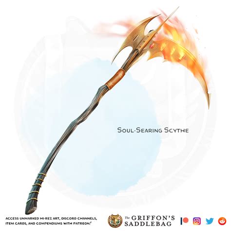 {The Griffon's Saddlebag} Soul-Searing Scythe | Weapon (halberd) : r ...