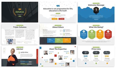 Educa - Education Google Slides Template - Design Template Place