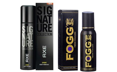 Buy Fogg Black Collection And Axe Signature Deo Deodorants Body Spray ...