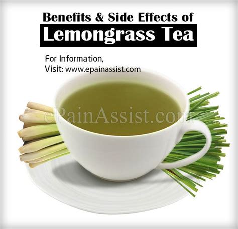 Health Benefits & Side Effects of Lemongrass Tea | Lemon grass tea ...