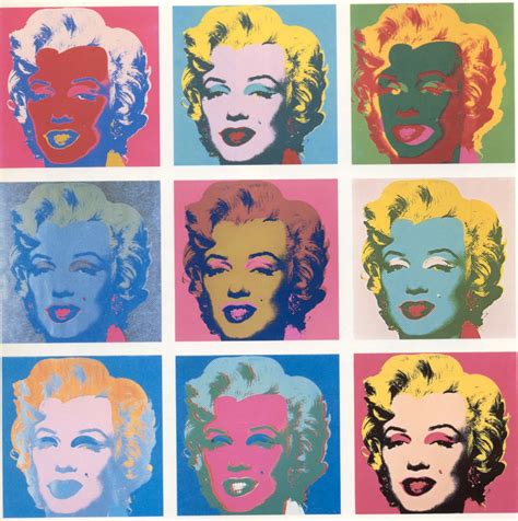 Carla's blog.: Andy Warhols Marilyn Prints