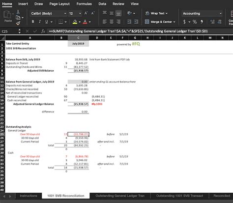 Bank Reconciliation Excel Template | FloQast