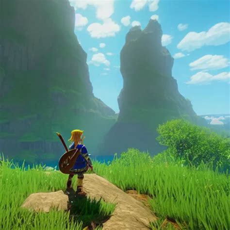 legend of Zelda PS5 unreal engine 5 screenshots | Stable Diffusion ...