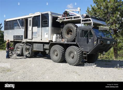 This military HEMTT (Heavy Expanded Mobility Tactical Truck) built by ...