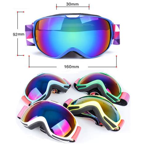 2020 Cycling Glasses Goggles With Anti Fog UV Protection Double Lens ...