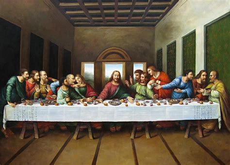 Leonardo da Vinci original picture of the last supper Painting ...