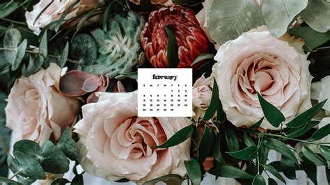 2024 February Calendar Wallpaper - Adey Loleta