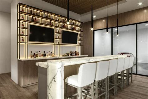 20 Modern Home Bar Designs For Your Home - Interior God