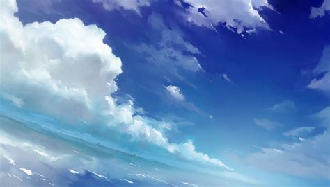 Anime Sky HD Desktop Wallpapers - Wallpaper Cave