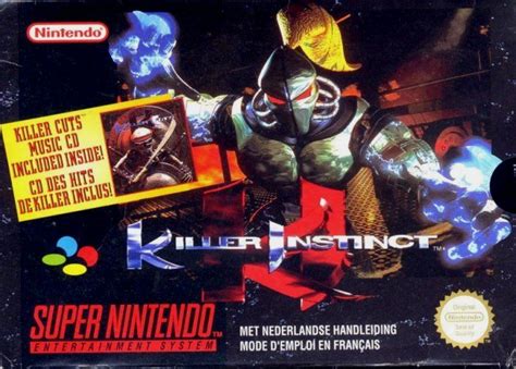 Killer Instinct (1995) SNES box cover art - MobyGames