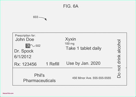 Printable Cvs Prescription Label Template