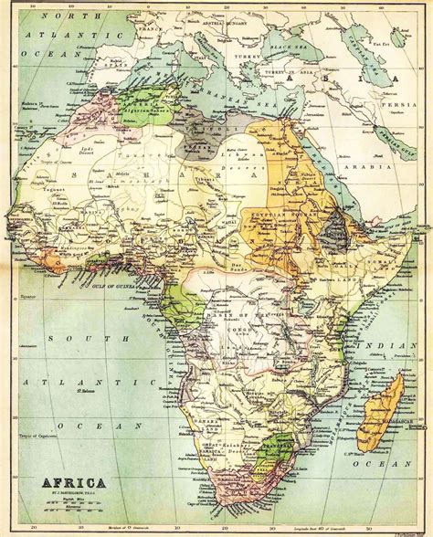 Africa | Mapas Geográficos da África | Map, African map, Historical maps