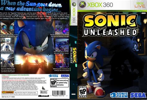 Sonic unleashed cover - autosbilla