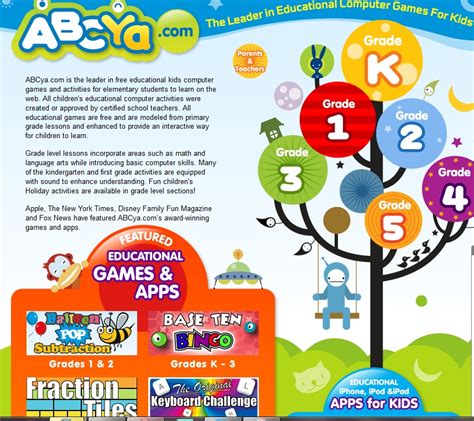 8 Images Abcya Com Kids Educational Computer Games & Activities And ...