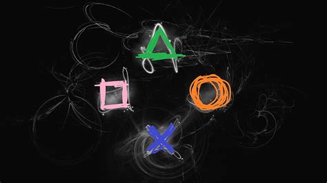 HD wallpaper: Sony PS controller buttons illustration, PlayStation ...