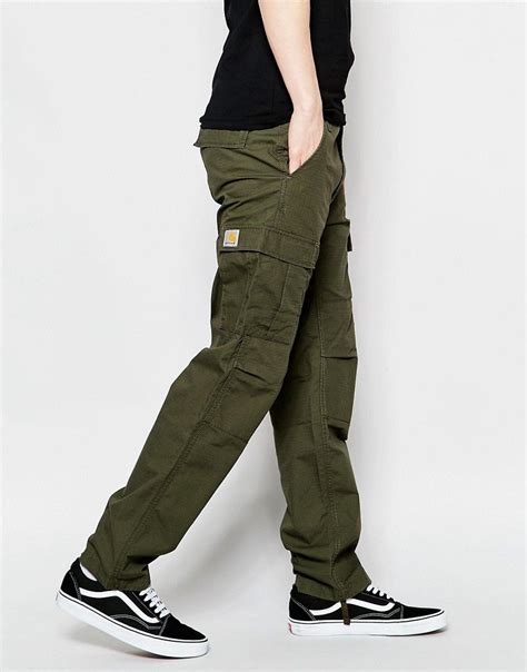 Carhartt WIP Aviation slim fit cargo trousers | ASOS | Mens casual ...