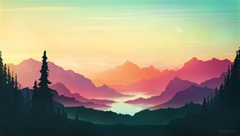 Minimalism Sunset Wallpaper Hd Minimalist 4k Wallpapers Images | Porn ...