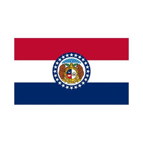 Missouri State 3x5 Flag 2 Grommets on Left Side | FFN